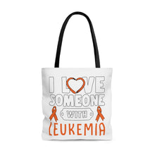 Load image into Gallery viewer, Leukemia Love Tote Bag

