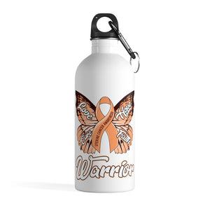 Uterine Cancer Warrior Steel Bottle
