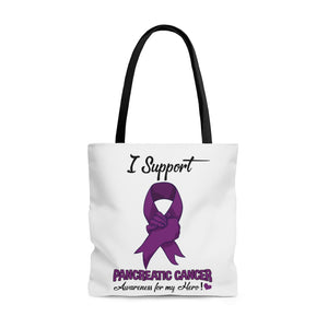 Pancreatic Cancer Support Tote Bag