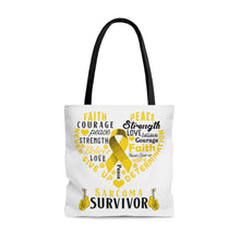 Load image into Gallery viewer, Sarcoma Survivor Tote Bag
