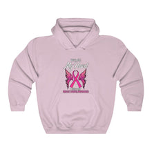 Load image into Gallery viewer, Breast Cancer My Heart Hoodie
