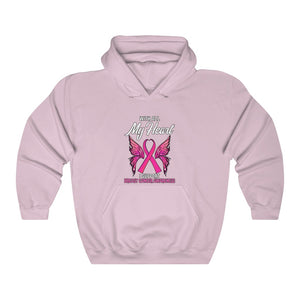 Breast Cancer My Heart Hoodie