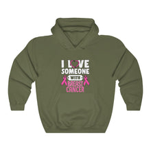 Load image into Gallery viewer, Breast Cancer Love Hoodie
