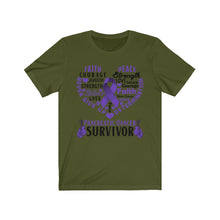 Load image into Gallery viewer, Pancreatic Cancer Survivor T-shirt
