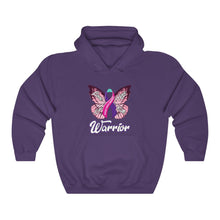 Load image into Gallery viewer, Thyroid Cancer Warrior Hoodie
