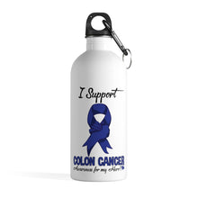 Load image into Gallery viewer, Colon Cancer Supporter Steel Bottle
