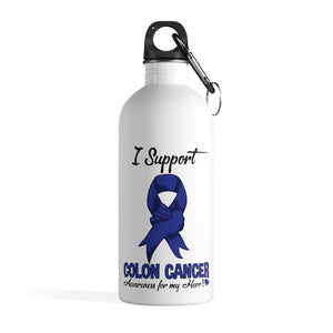 Colon Cancer Supporter Steel Bottle