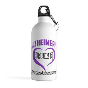 Alzheimer's Supporter Steel Bottle