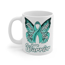 Load image into Gallery viewer, Ovarian Cancer Warrior Mug
