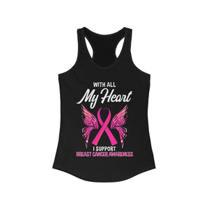 Breast Cancer My Heart Tank Top