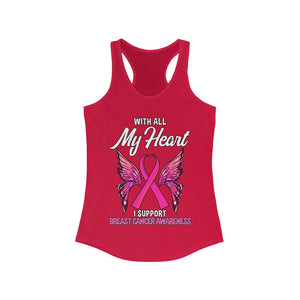 Breast Cancer My Heart Tank Top