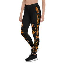 Load image into Gallery viewer, Multiple Sclerosis Awareness Legging
