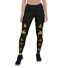 Load image into Gallery viewer, Childhood Cancer Awareness Simple Legging
