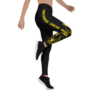 Childhood Cancer Awareness Simple Legging